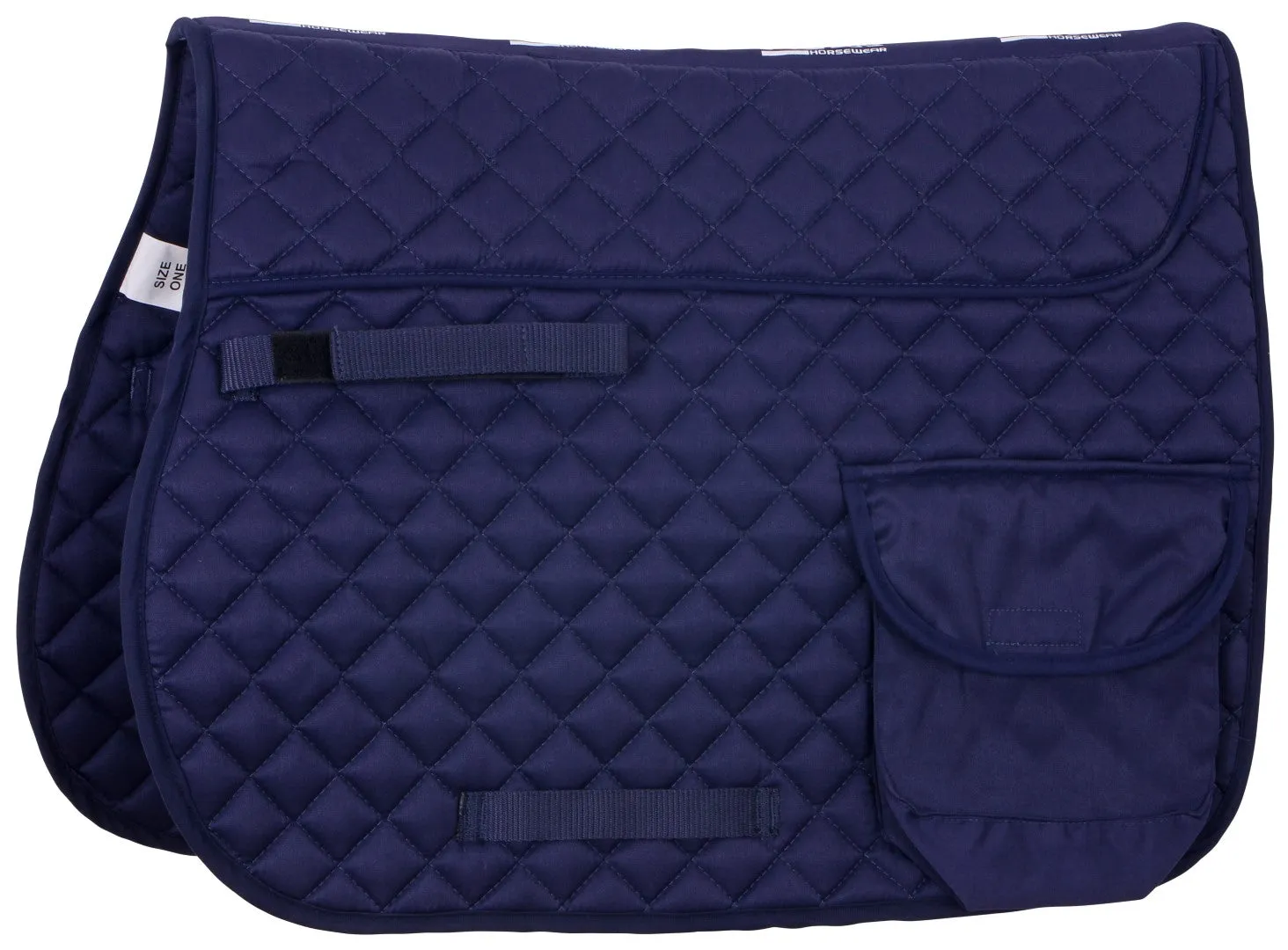 Flair Quilted Saddlepad with pockets