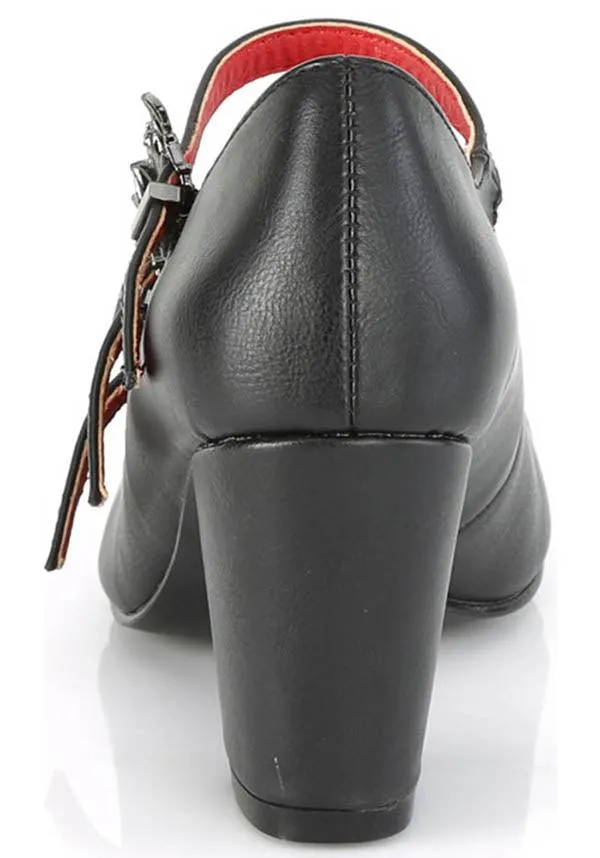 VIVIKA-38 [Black] | HEELS [IN STOCK]**